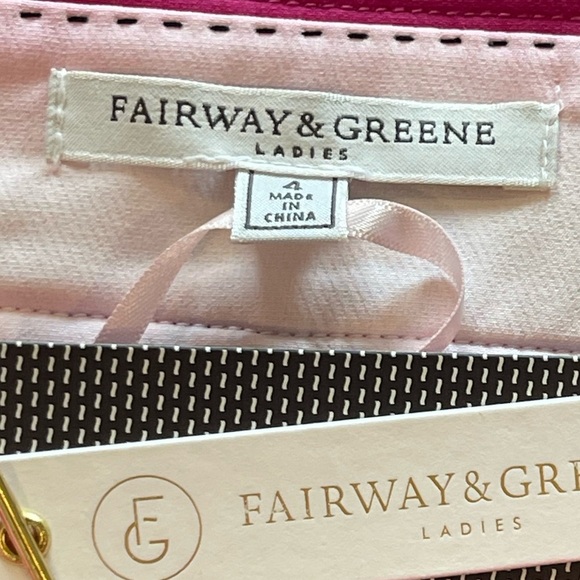 NWT Fairway & Greene Women’s Bright Pink Mini Skort, Size 4, Activewear, Golf - Picture 9 of 12